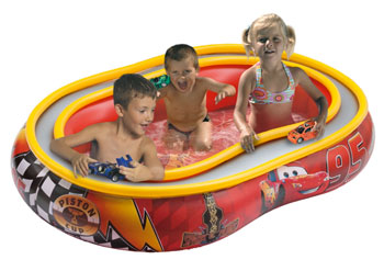 Piscine gonflable Cars