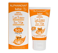 lait solaire enfant sans paraben