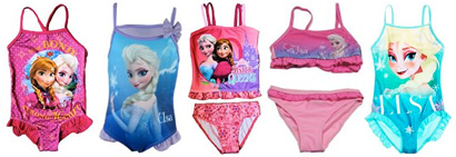 Grand choix de maillot de bain Reine des Neiges