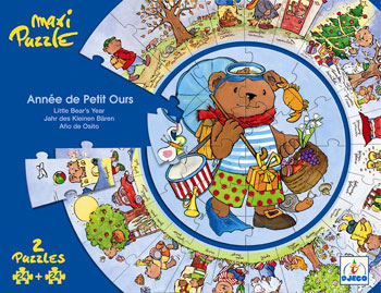 Maxi puzzle - année de petit ours