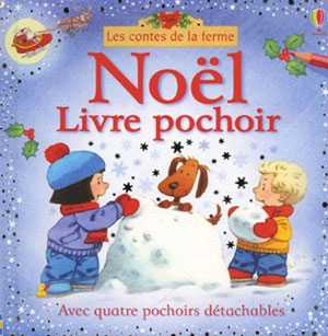 Noël - livre pochoir