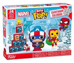 Calendrier de l'avent Bitty Pop Marvel Comics
