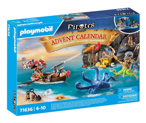 Calendrier de l'avent Playmobil pirates