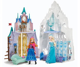 Château et Palais de Glace d'Elsa et Anna