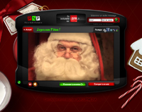 Message vidéo du Père Noël